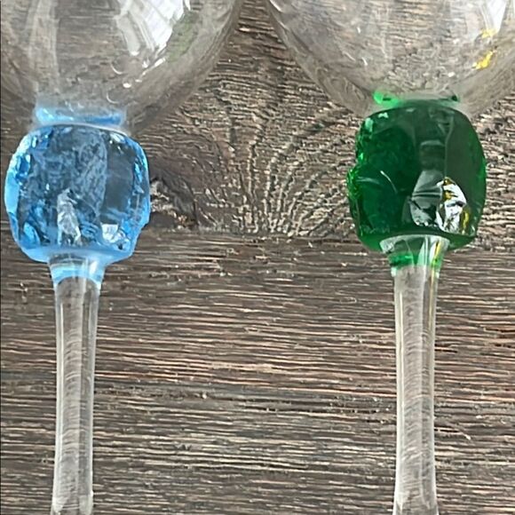 Arc France Colorful Glass Raw Gemstone Beautiful Unique VTG Riverside Studio PA - Picture 5 of 11